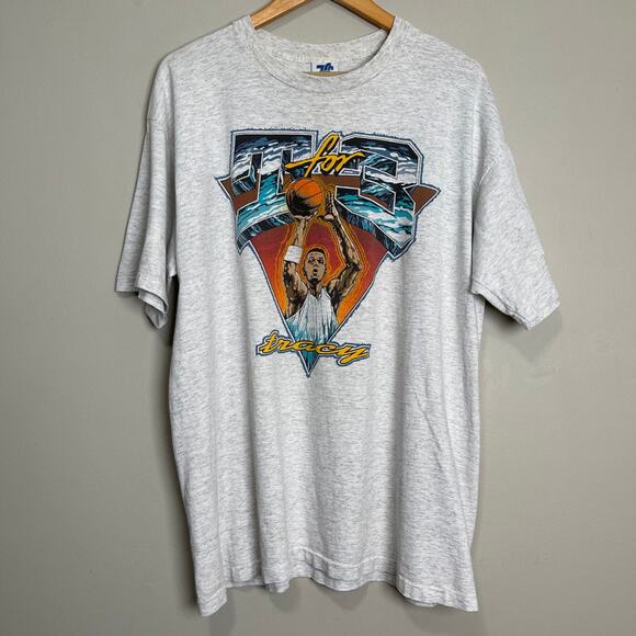 JSC sportswear inc. Other - Vintage JSC sportswear inc. Tracy Murry Fan Club gray t-shirt men's XL